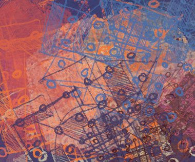 Çağdaş sanat. El sanat yapılmış. Renkli doku. Modern sanat. Yağlı boya darbeleri. Darbeleri. Sanatsal arka plan görüntüsü. Soyut resim tuval üzerine.