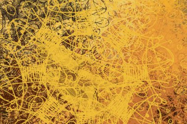 Çağdaş sanat. El sanat yapılmış. Renkli doku. Modern sanat. Yağlı boya darbeleri. Darbeleri. Sanatsal arka plan görüntüsü. Soyut resim tuval üzerine.