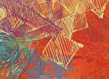 Çağdaş sanat. El sanat yapılmış. Renkli doku. Modern sanat. Yağlı boya darbeleri. Darbeleri. Sanatsal arka plan görüntüsü. Soyut resim tuval üzerine.