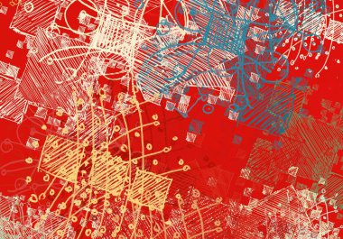 Çağdaş sanat. El sanat yapılmış. Renkli doku. Modern sanat. Yağlı boya darbeleri. Darbeleri. Sanatsal arka plan görüntüsü. Soyut resim tuval üzerine.