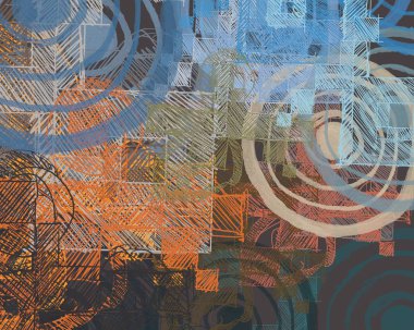 Çağdaş sanat. El sanat yapılmış. Renkli doku. Modern sanat. Yağlı boya darbeleri. Darbeleri. Sanatsal arka plan görüntüsü. Soyut resim tuval üzerine.