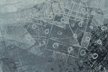 Çağdaş sanat. El sanat yapılmış. Renkli doku. Modern sanat. Yağlı boya darbeleri. Darbeleri. Sanatsal arka plan görüntüsü. Soyut resim tuval üzerine.