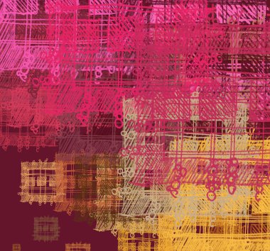 Çağdaş sanat. El sanat yapılmış. Renkli doku. Modern sanat. Yağlı boya darbeleri. Darbeleri. Sanatsal arka plan görüntüsü. Soyut resim tuval üzerine.