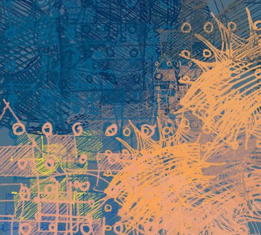 Çağdaş sanat. El sanat yapılmış. Renkli doku. Modern sanat. Yağlı boya darbeleri. Darbeleri. Sanatsal arka plan görüntüsü. Soyut resim tuval üzerine.