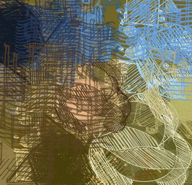 Çağdaş sanat. El sanat yapılmış. Renkli doku. Modern sanat. Yağlı boya darbeleri. Darbeleri. Sanatsal arka plan görüntüsü. Soyut resim tuval üzerine.