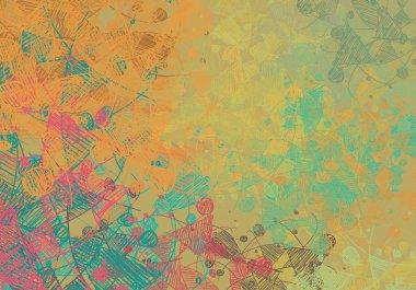 Çağdaş sanat. El sanat yapılmış. Renkli doku. Modern sanat. Yağlı boya darbeleri. Darbeleri. Sanatsal arka plan görüntüsü. Soyut resim tuval üzerine.