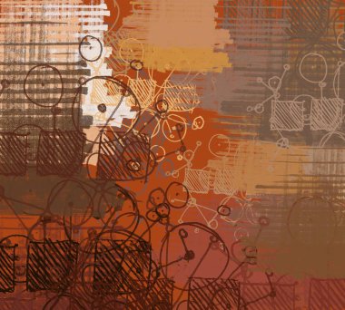 Çağdaş sanat. El sanat yapılmış. Renkli doku. Modern sanat. Yağlı boya darbeleri. Darbeleri. Sanatsal arka plan görüntüsü. Soyut resim tuval üzerine.