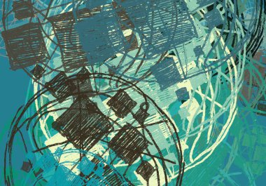 Çağdaş sanat. El sanat yapılmış. Renkli doku. Modern sanat. Yağlı boya darbeleri. Darbeleri. Sanatsal arka plan görüntüsü. Soyut resim tuval üzerine.