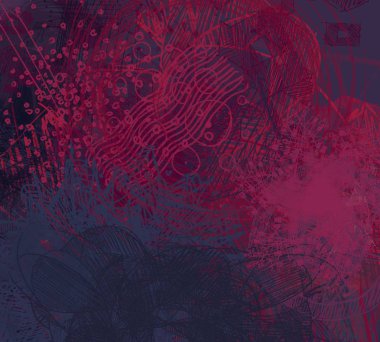 Çağdaş sanat. El sanat yapılmış. Renkli doku. Modern sanat. Yağlı boya darbeleri. Darbeleri. Sanatsal arka plan görüntüsü. Soyut resim tuval üzerine.