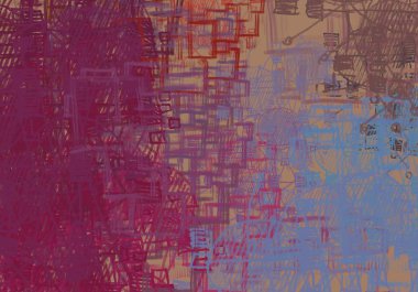 Çağdaş sanat. El sanat yapılmış. Renkli doku. Modern sanat. Yağlı boya darbeleri. Darbeleri. Sanatsal arka plan görüntüsü. Soyut resim tuval üzerine.