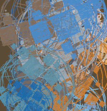 Çağdaş sanat. El sanat yapılmış. Renkli doku. Modern sanat. Yağlı boya darbeleri. Darbeleri. Sanatsal arka plan görüntüsü. Soyut resim tuval üzerine.