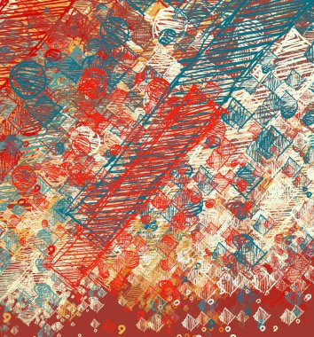 Çağdaş sanat. El sanat yapılmış. Renkli doku. Modern sanat. Yağlı boya darbeleri. Darbeleri. Sanatsal arka plan görüntüsü. Soyut resim tuval üzerine.