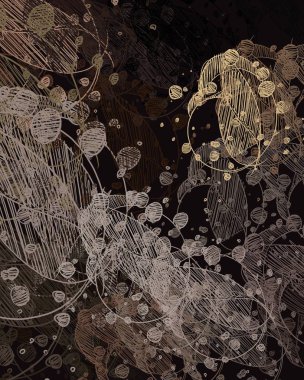 Çağdaş sanat. El sanat yapılmış. Renkli doku. Modern sanat. Yağlı boya darbeleri. Darbeleri. Sanatsal arka plan görüntüsü. Soyut resim tuval üzerine.