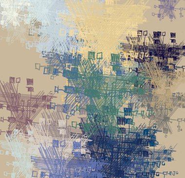 Çağdaş sanat. El sanat yapılmış. Renkli doku. Modern sanat. Yağlı boya darbeleri. Darbeleri. Sanatsal arka plan görüntüsü. Soyut resim tuval üzerine.