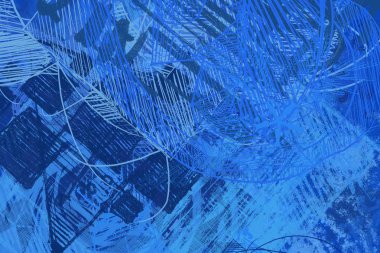 Çağdaş sanat. El sanat yapılmış. Renkli doku. Modern sanat. Yağlı boya darbeleri. Darbeleri. Sanatsal arka plan görüntüsü. Soyut resim tuval üzerine.