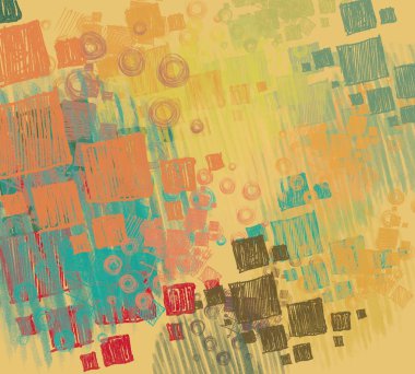 Çağdaş sanat. El sanat yapılmış. Renkli doku. Modern sanat. Yağlı boya darbeleri. Darbeleri. Sanatsal arka plan görüntüsü. Soyut resim tuval üzerine.