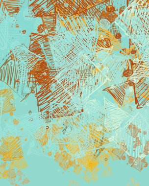 Çağdaş sanat. El sanat yapılmış. Renkli doku. Modern sanat. Yağlı boya darbeleri. Darbeleri. Sanatsal arka plan görüntüsü. Soyut resim tuval üzerine.