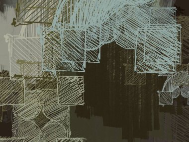 Çağdaş sanat. El sanat yapılmış. Renkli doku. Modern sanat. Yağlı boya darbeleri. Darbeleri. Sanatsal arka plan görüntüsü. Soyut resim tuval üzerine.