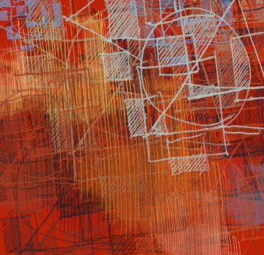 Çağdaş sanat. El sanat yapılmış. Renkli doku. Modern sanat. Yağlı boya darbeleri. Darbeleri. Sanatsal arka plan görüntüsü. Soyut resim tuval üzerine.