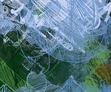 Çağdaş sanat. El sanat yapılmış. Renkli doku. Modern sanat. Yağlı boya darbeleri. Darbeleri. Sanatsal arka plan görüntüsü. Soyut resim tuval üzerine.