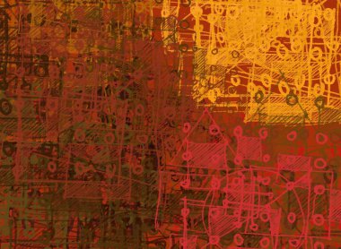 Çağdaş sanat. El sanat yapılmış. Renkli doku. Modern sanat. Yağlı boya darbeleri. Darbeleri. Sanatsal arka plan görüntüsü. Soyut resim tuval üzerine.