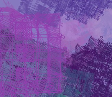 Çağdaş sanat. El sanat yapılmış. Renkli doku. Modern sanat. Yağlı boya darbeleri. Darbeleri. Sanatsal arka plan görüntüsü. Soyut resim tuval üzerine.