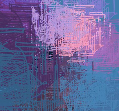 Çağdaş sanat. El sanat yapılmış. Renkli doku. Modern sanat. Yağlı boya darbeleri. Darbeleri. Sanatsal arka plan görüntüsü. Soyut resim tuval üzerine.