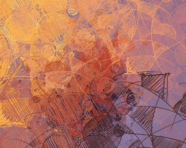 Çağdaş sanat. El sanat yapılmış. Renkli doku. Modern sanat. Yağlı boya darbeleri. Darbeleri. Sanatsal arka plan görüntüsü. Soyut resim tuval üzerine.