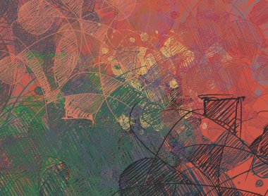 Çağdaş sanat. El sanat yapılmış. Renkli doku. Modern sanat. Yağlı boya darbeleri. Darbeleri. Sanatsal arka plan görüntüsü. Soyut resim tuval üzerine.