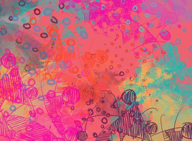 Çağdaş sanat. El sanat yapılmış. Renkli doku. Modern sanat. Yağlı boya darbeleri. Darbeleri. Sanatsal arka plan görüntüsü. Soyut resim tuval üzerine.