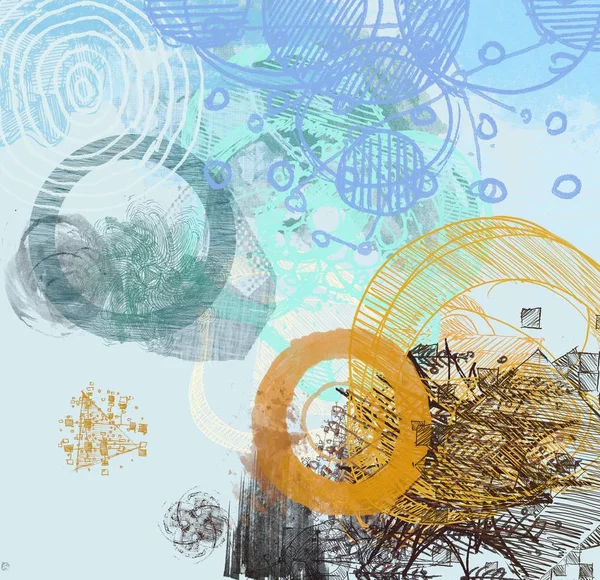 Çağdaş sanat. El sanat yapılmış. Renkli doku. Modern sanat. Yağlı boya darbeleri. Darbeleri. Sanatsal arka plan görüntüsü. Soyut resim tuval üzerine.