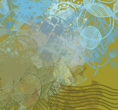 Grunge çağdaş sanat. El sanat yapılmış. renkli doku. Modern sanat. Yağlı boya darbeleri. Darbeleri. Sanatsal arka plan. Soyut resim tuval üzerine.