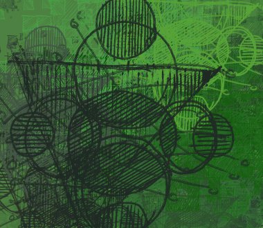 Grunge çağdaş sanat. El sanat yapılmış. renkli doku. Modern sanat. Yağlı boya darbeleri. Darbeleri. Sanatsal arka plan. Soyut resim tuval üzerine.