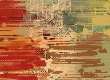 Çağdaş sanat. El sanat yapılmış. Renkli doku. Modern sanat. Yağlı boya darbeleri. Darbeleri. Sanatsal arka plan görüntüsü. Soyut resim tuval üzerine.