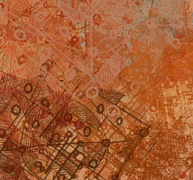 Grunge çağdaş sanat. El sanat yapılmış. renkli doku. Modern sanat. Yağlı boya darbeleri. Darbeleri. Sanatsal arka plan. Soyut resim tuval üzerine.