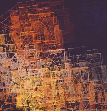 Grunge çağdaş sanat. El sanat yapılmış. renkli doku. Modern sanat. Yağlı boya darbeleri. Darbeleri. Sanatsal arka plan. Soyut resim tuval üzerine.