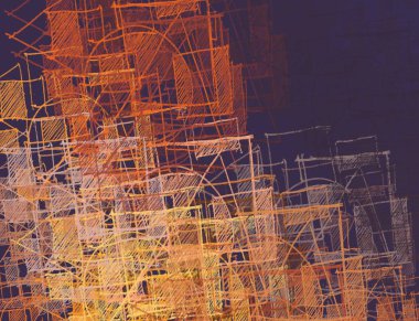 Çağdaş sanat. El sanat yapılmış. Renkli doku. Modern sanat. Yağlı boya darbeleri. Darbeleri. Sanatsal arka plan görüntüsü. Soyut resim tuval üzerine.