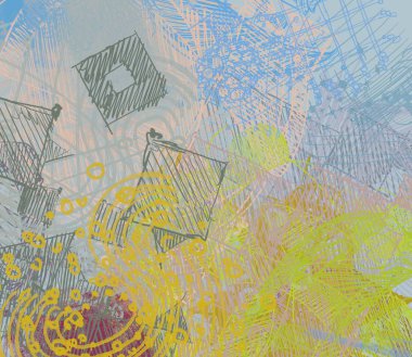 Çağdaş sanat. El sanat yapılmış. Renkli doku. Modern sanat. Yağlı boya darbeleri. Darbeleri. Sanatsal arka plan görüntüsü. Soyut resim tuval üzerine.