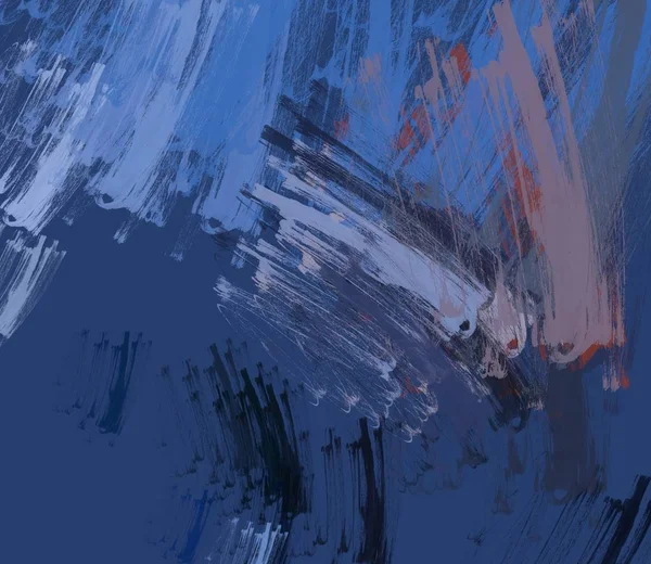 Çağdaş sanat. El sanat yapılmış. Renkli doku. Modern sanat. Yağlı boya darbeleri. Darbeleri. Sanatsal arka plan görüntüsü. Soyut resim tuval üzerine.