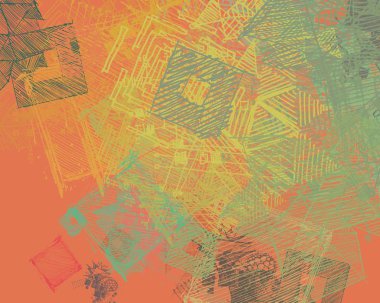 Çağdaş sanat. El sanat yapılmış. Renkli doku. Modern sanat. Yağlı boya darbeleri. Darbeleri. Sanatsal arka plan görüntüsü. Soyut resim tuval üzerine.