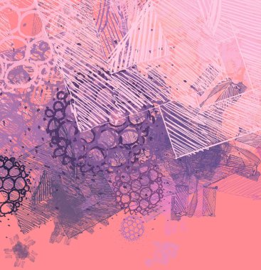 Çağdaş sanat. El sanat yapılmış. Pembe renk doku. Modern sanat. Yağlı boya darbeleri. Darbeleri. Sanatsal arka plan görüntüsü. Soyut resim tuval üzerine.