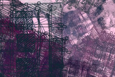 Çağdaş sanat. El sanat yapılmış. Renkli doku. Modern sanat. Yağlı boya darbeleri. Darbeleri. Sanatsal arka plan görüntüsü. Soyut resim tuval üzerine.