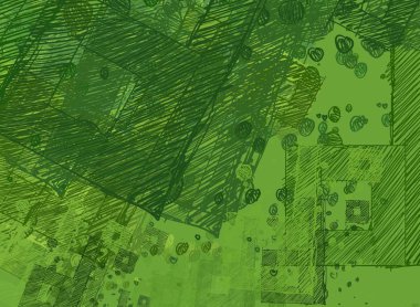 Çağdaş sanat. El sanat yapılmış. Yeşil renk doku. Modern sanat. Yağlı boya darbeleri. Darbeleri. Sanatsal arka plan görüntüsü. Soyut resim tuval üzerine.