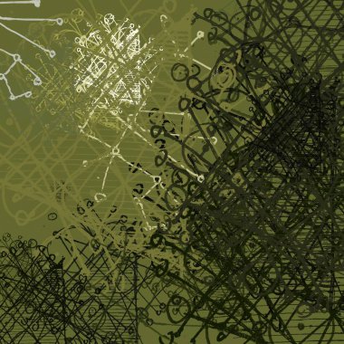 Çağdaş sanat. El sanat yapılmış. Yeşil renk doku. Modern sanat. Yağlı boya darbeleri. Darbeleri. Sanatsal arka plan görüntüsü. Soyut resim tuval üzerine.