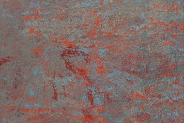 Grunge çağdaş sanat. El sanat yapılmış. renk doku. Modern sanat. Yağlı boya darbeleri. Darbeleri. Sanatsal arka plan görüntüsü. Soyut resim tuval üzerine.