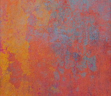 Çağdaş sanat. El sanat yapılmış. renkli doku. Modern grunge sanat. Yağlı boya darbeleri. Darbeleri. Sanatsal arka plan. Soyut resim tuval üzerine.