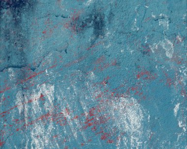 Grunge çağdaş sanat. El sanat yapılmış. renkli doku. Modern sanat. Yağlı boya darbeleri. Darbeleri. Sanatsal arka plan. Soyut resim tuval üzerine.