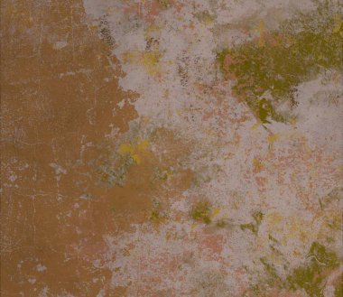 Grunge çağdaş sanat. El sanat yapılmış. renkli doku. Modern sanat. Yağlı boya darbeleri. Darbeleri. Sanatsal arka plan. Soyut resim tuval üzerine.