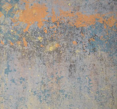 Çağdaş sanat. El sanat yapılmış. renkli doku. Modern grunge sanat. Yağlı boya darbeleri. Darbeleri. Sanatsal arka plan. Soyut resim tuval üzerine.