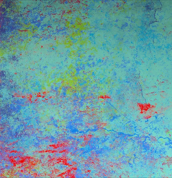 Çağdaş Sanat Sanat Yapılmış Renkli Doku Modern Sanat Yağlı Boya — Stok fotoğraf